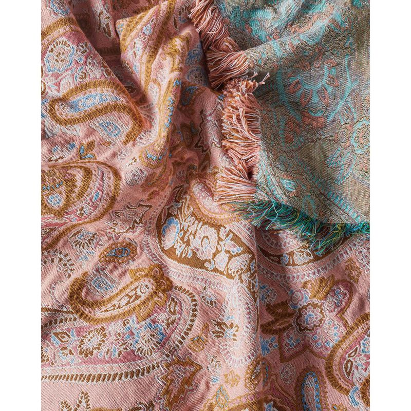 Kip&Co Paisley Paradise Tapestry Throw image number 1